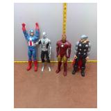 Lot of 4 Marvel Titan Hero Series 12' Action Figur