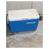Coleman PolyLite 48 Quart Cooler - Blue and White