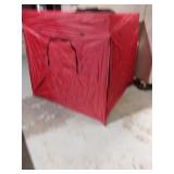 Red Portable Pop-Up Utility Tent