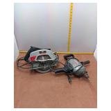 Vintage Craftsman 7-1/2' Circular Saw and Heavy Du