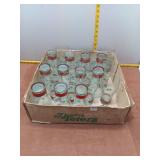 Vintage Coca-Cola Holiday Pinecone Glasses - Lot o
