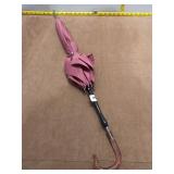 Mauve umbrella with Distinctive Amber Hook