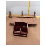 Wooden Home Office Organizer & Storage desk