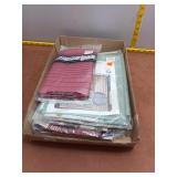 Vintage Home Textile Lot - Shower Curtain, Tier &