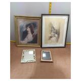 Art & Decor Lot - Coca-Cola 1901 Print, etc