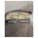 2 -Piece Ferngully Beige Tropical Floral Outdoor C