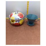 Pioneer Woman Floral Enamel Pot and Melitta Pour-O