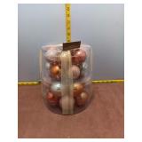Large Holiday Decor Lot: WoodWick Candle & 2 Sets