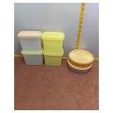 Tupperware Storage Lot - 6 Containers with lids