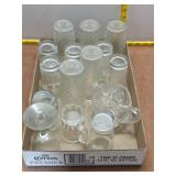Assorted Glassware Lot - 15+ Pieces