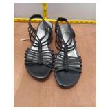 Impo Stretch Roland Black Strappy Slingback Sandal