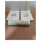 Soft Surroundings Linen Lampshade Covers (2)