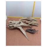 Assorted Natural Driftwood Trio - 3 Unique Pieces