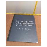 First State Quarters 1999-2008 Collectorï¿½s Map wit
