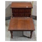 Vintage Tell City Chair Co. Solid Cherry Potomac T
