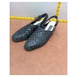 Naturalizer Black Woven Slingback Shoes - Women