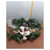 Holiday Elegance: Set of 2 Christmas Pine Swags
