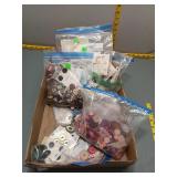 Large Lot Assorted Buttons - Mixed Styles