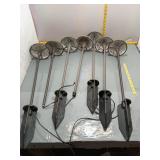 Solar Garden Path Light Stake - Set of 7