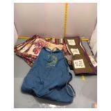 Quilted Table Runner, Placemats & Denim Bag