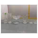Clear Glass Serveware Collection - 6 Pieces