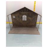 Metal Nativity Stable/Creche Display