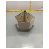 Hexagonal Gazebo-Style Lamp Shade