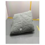 Quilted Throw/Coverlet - Sage Green Floral