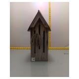 Rustic Wooden Birdhouse w/ Twine Decor