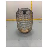 Solar Mesh Wire Lantern - Large