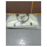 GNBI Light Green Handbag w/ Dark Handles