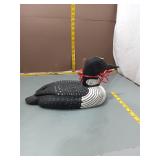 Loon Duck Decoy - Hand Painted Wood