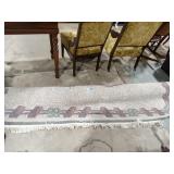 Area Rug - Geometric Border Pattern