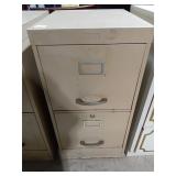 2-Drawer Metal Filing Cabinet