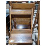 Wood Folding Chair
