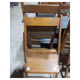 Wood Folding Chair