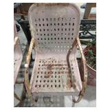 Metal Patio Bouncer Chair