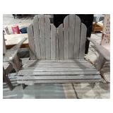 Double Adirondack Bench Loveseat