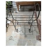 Wire Metal 2-Tier Magazine/Plant Stand