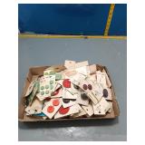Vintage Button Cards - Large Mixed Lot