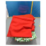 Red & Christmas Holiday Fabric Lot