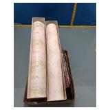 Vintage Floral Wallpaper Rolls & Border Lot