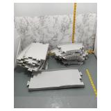 Interlocking Track Sections - Lot of Mixed Pieces