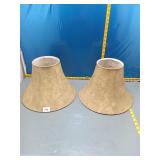 Pair of Bell-Style Lamp Shades