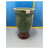 Vintage Majolica-Style Ceramic Vase/Planter
