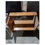 Wooden 3-Shelf Bookcase / Display Shelf Unit