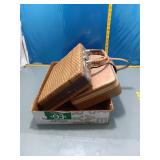 Vintage Wicker Handbag w/ Bamboo Handles
