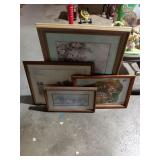 Framed Artwork - Vintage Prints & Paintings