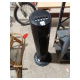 Black Tower Fan - 6-Button Control Top