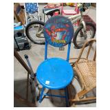 Spider-Man Kids Metal Chair - Blue